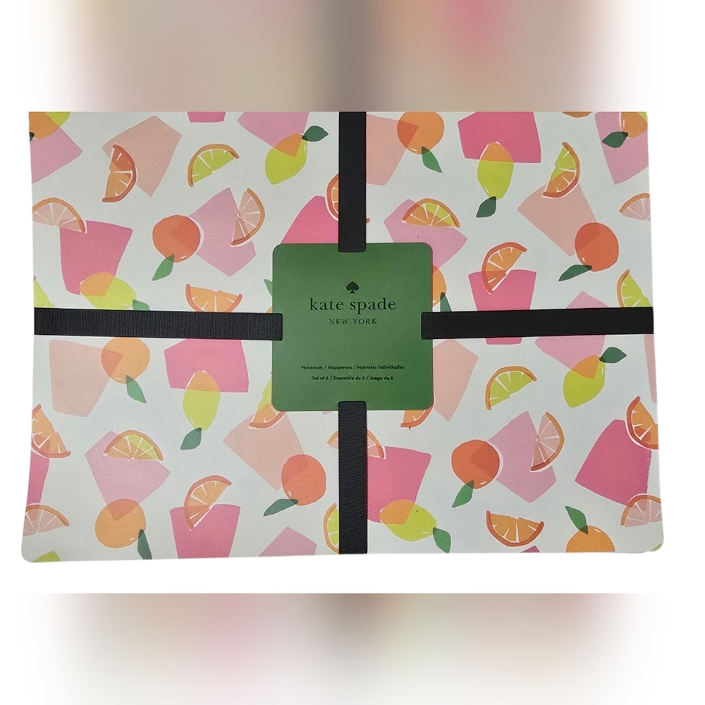 NWT Kate Spade Fun Summer Placemats